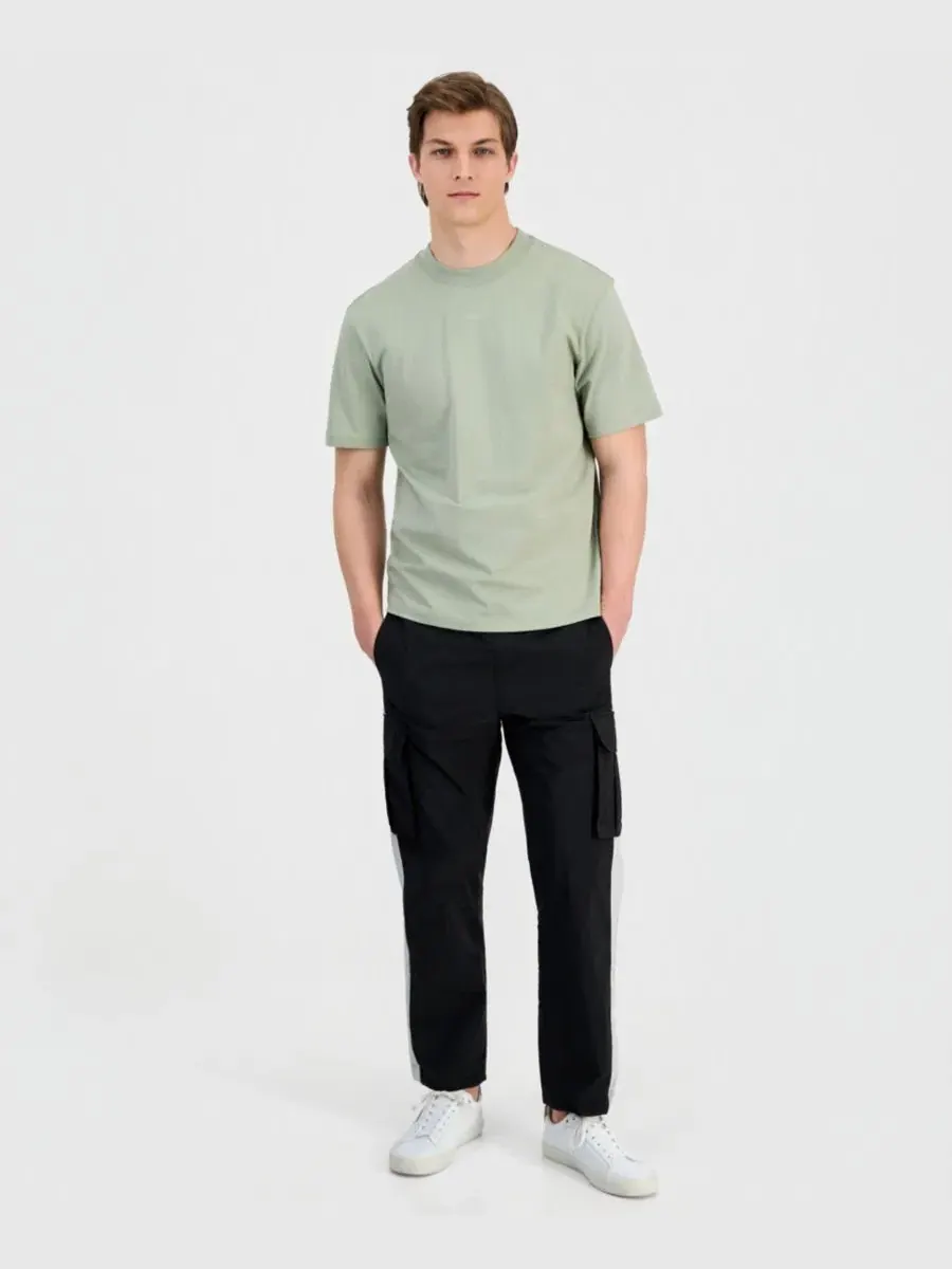Футболка с принтом Dapolino Logo Hugo Boss — изображение 4 из 4, светлый/зеленый