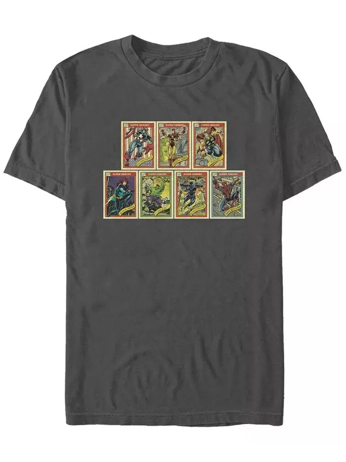 Мужская футболка с коротким рукавом Loteria Card Crew Fifth Sun — изображение 1 из 1, темно-серый