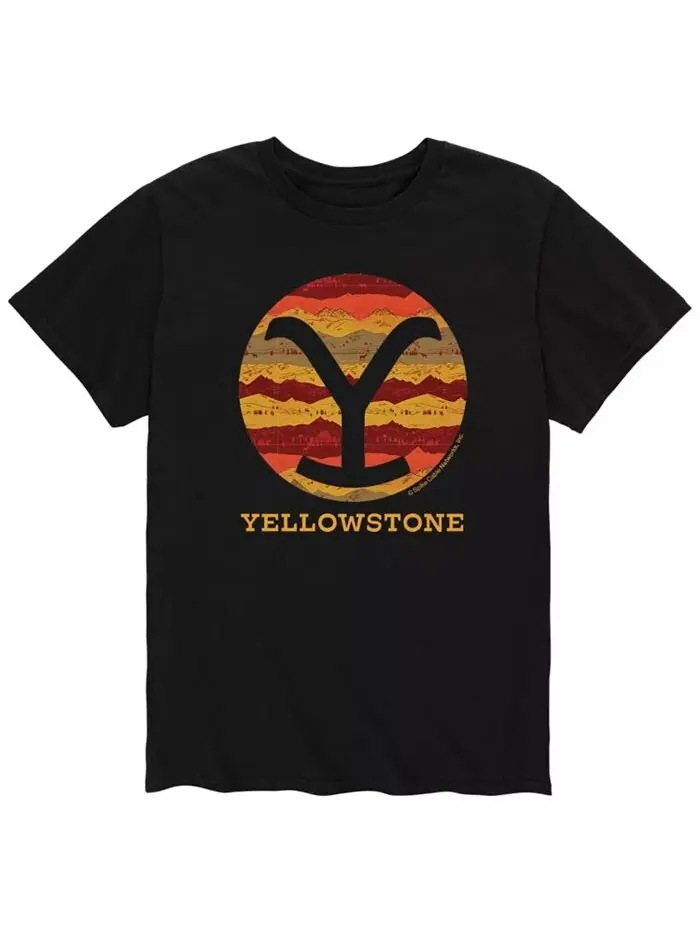 Мужская футболка Yellowstone Y Fill AIRWAVES — изображение 1 из 2, черный