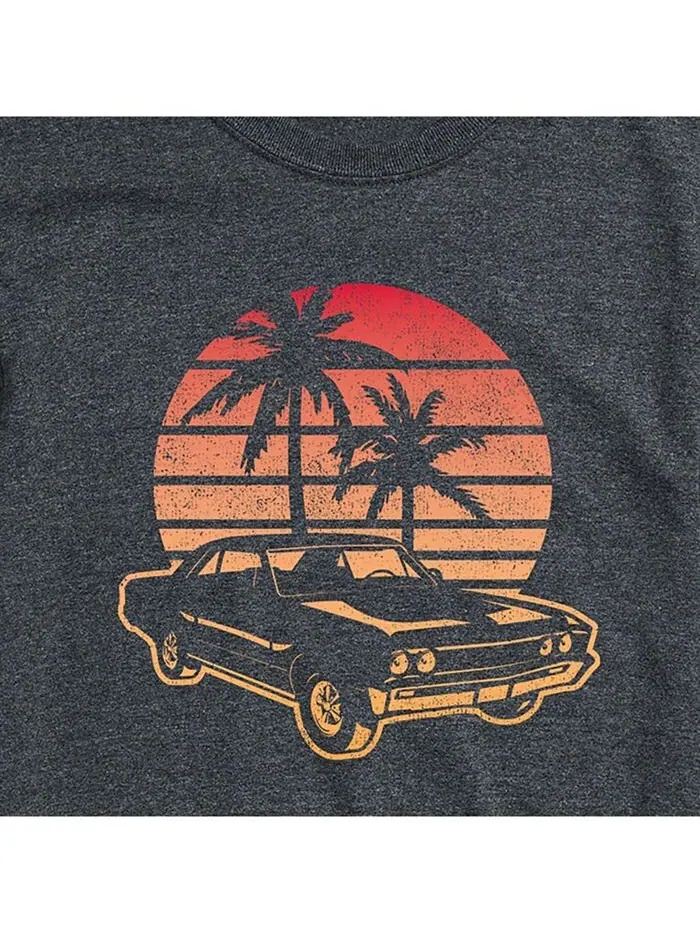 Мужская футболка с коротким рукавом Sunset Car AIRWAVES — изображение 3 из 3, серый