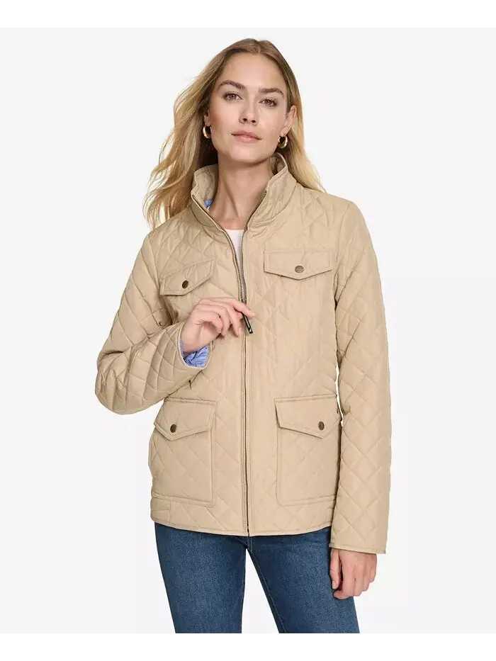 Куртка Nautica Jeans Solid Quilted