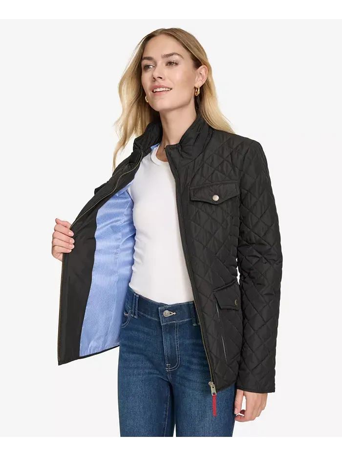Куртка Nautica Jeans Solid Quilted — изображение 7 из 8, ночное небо
