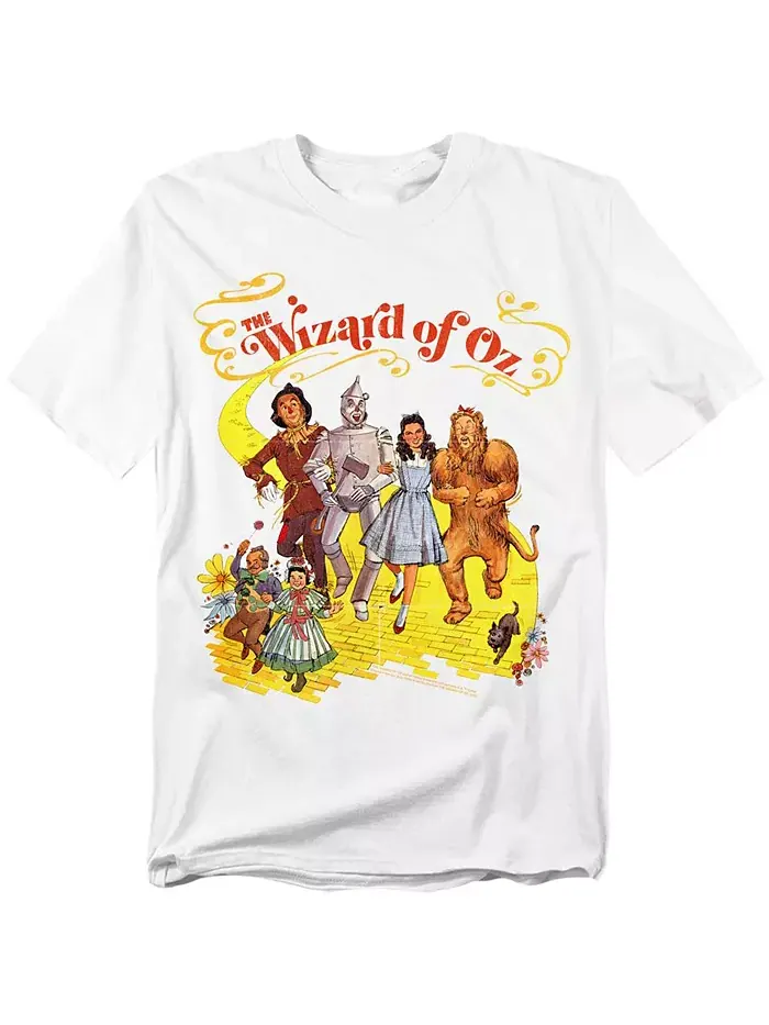 Мужская футболка The Classic Brick Road Wizard Of Oz — изображение 1 из 3, белый