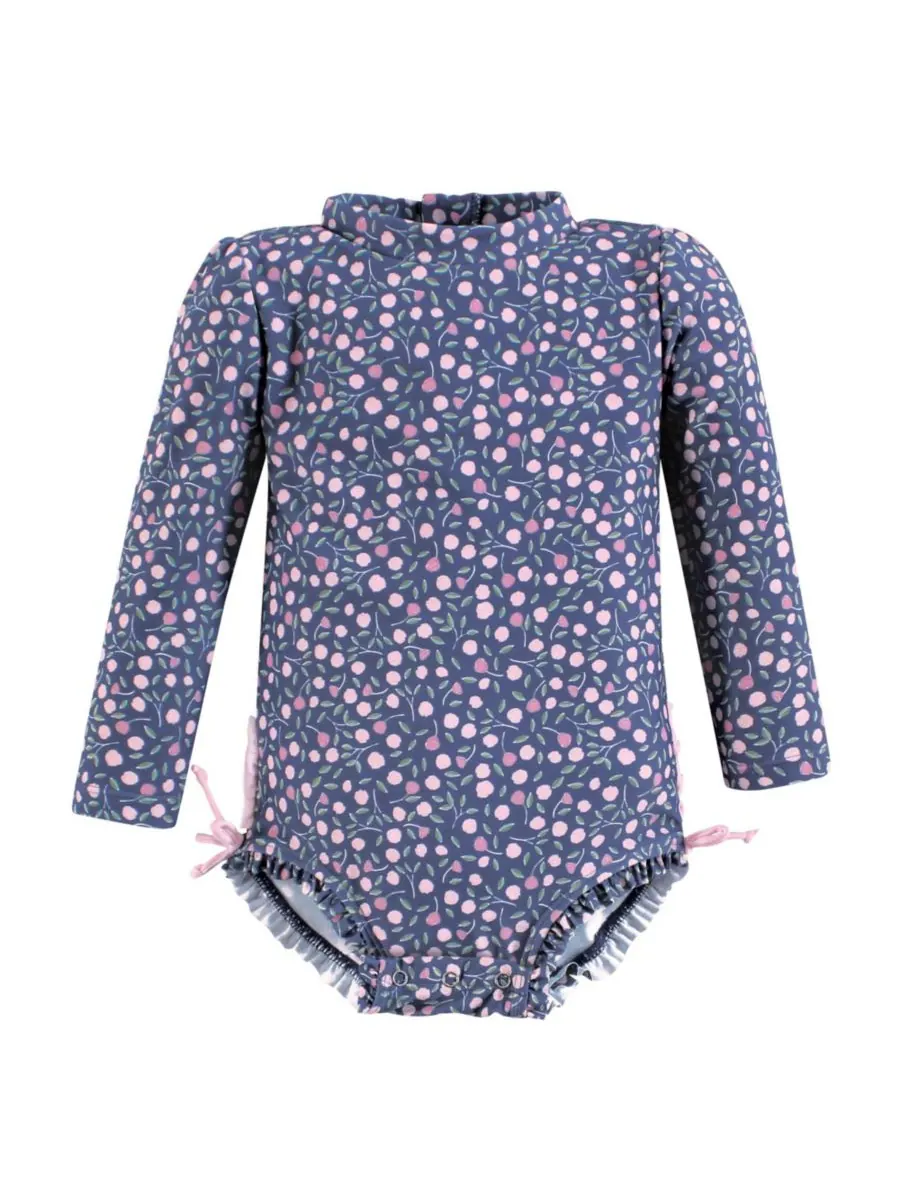Детский купальник-рашгард с цветочным принтом Hudson Baby, Dainty peony — изображение 1 из 2