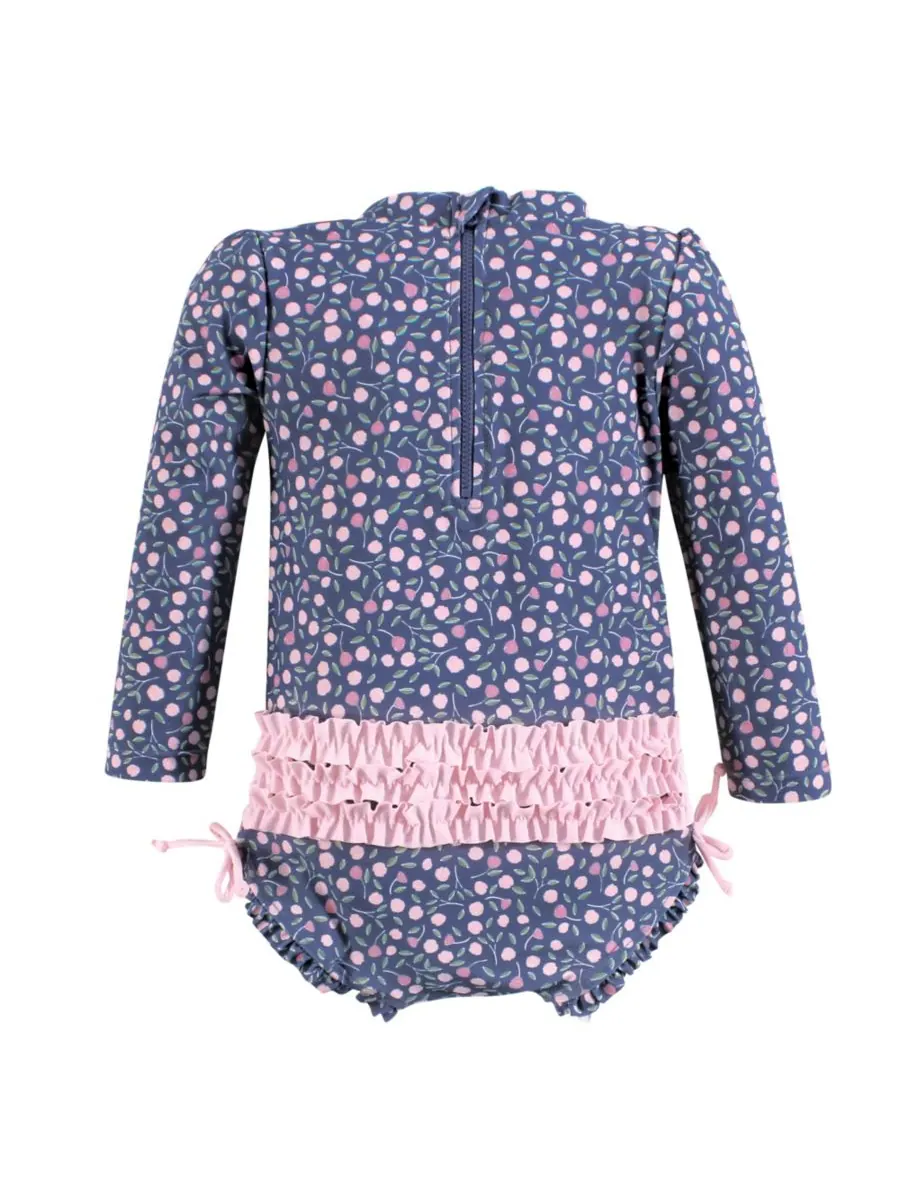 Детский купальник-рашгард с цветочным принтом Hudson Baby, Dainty peony — изображение 2 из 2