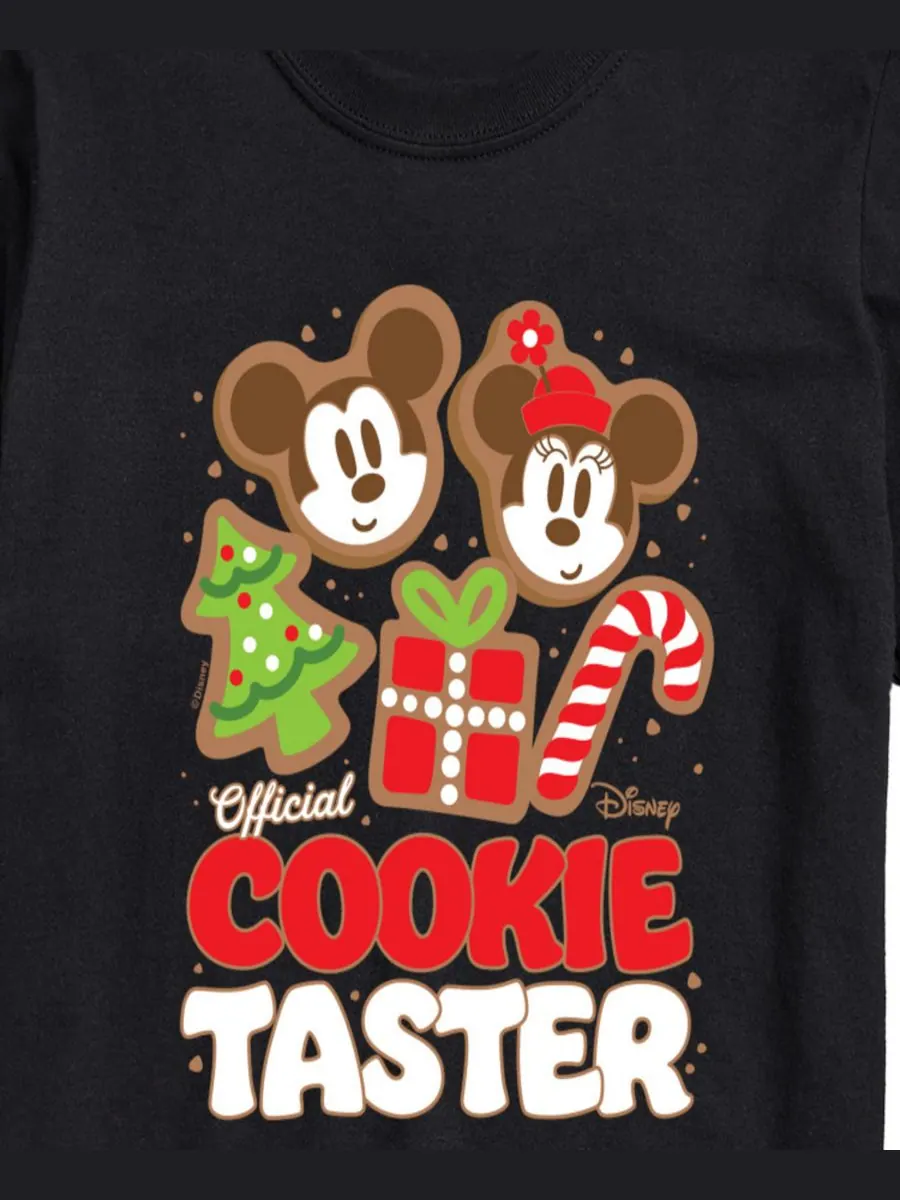 Мужская футболка с коротким рукавом и графическим принтом Disney Cookie Taster AIRWAVES — изображение 3 из 3, черный