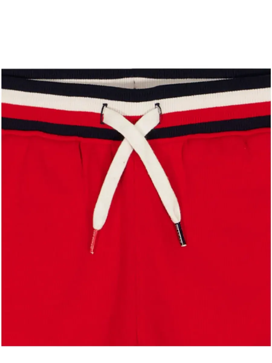 Детские вязаные шорты-блузки 2T-7 лет Tommy Hilfiger — изображение 4 из 5, красный