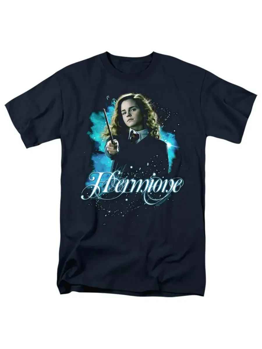 Мужская футболка "Гермиона в готовности" Harry Potter — изображение 1 из 3, темно-синий