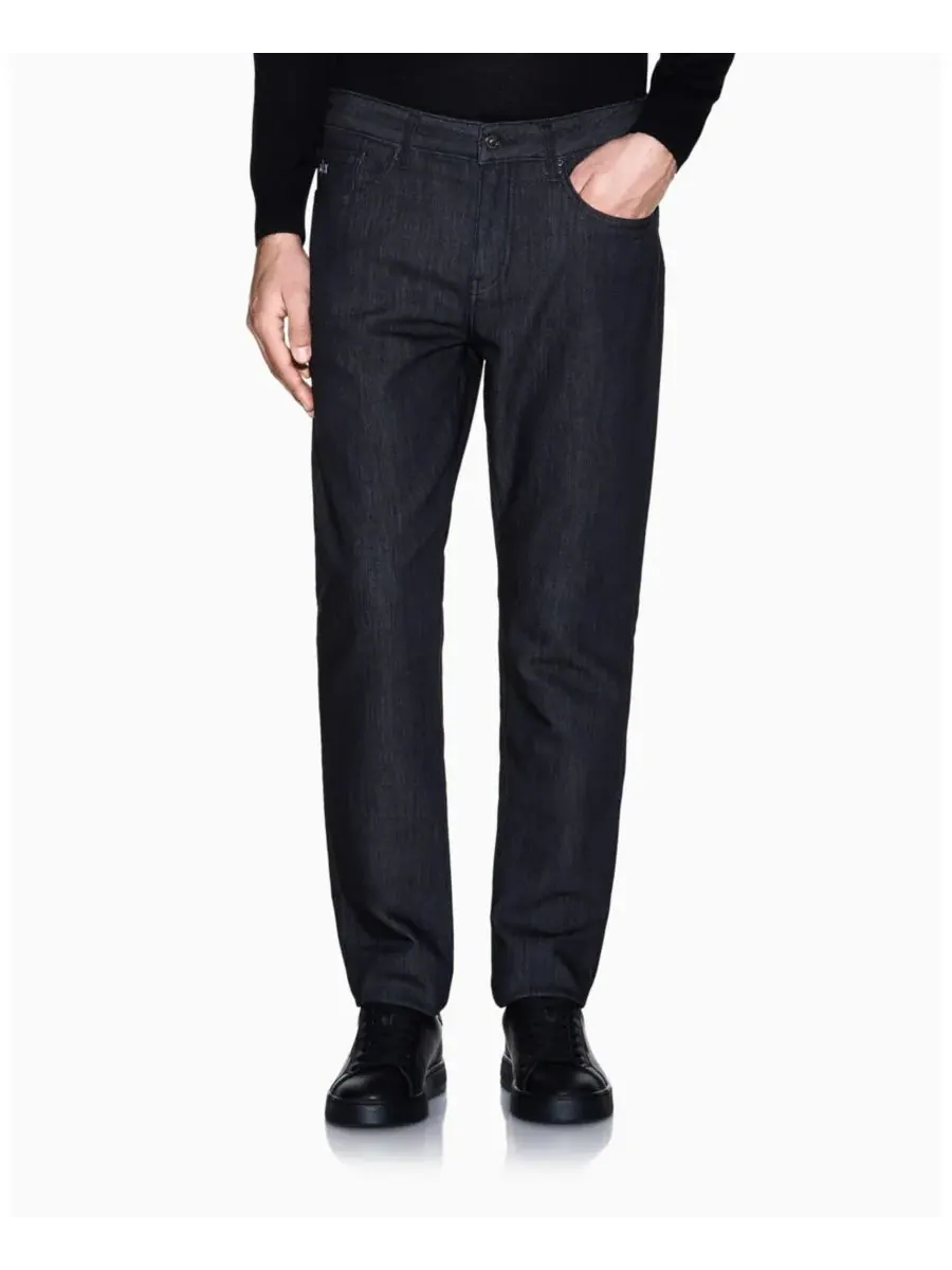 A|X Armani Exchange Мужские джинсы J14 Slim Gold Splatter