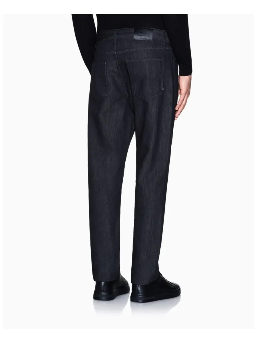 A|X Armani Exchange Мужские джинсы J14 Slim Gold Splatter — изображение 3 из 5