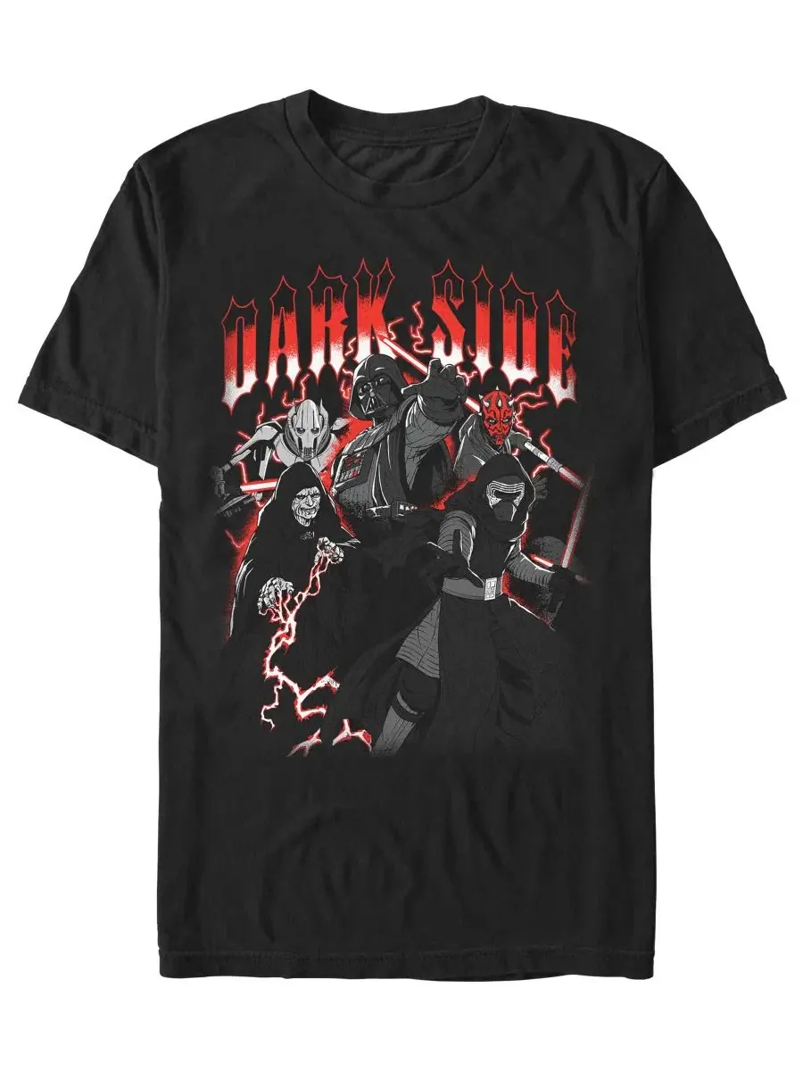Футболка с принтом Dark Side Big Villains 2 Fifth Sun — изображение 1 из 3, черный