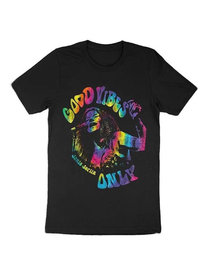 Мужская футболка с рисунком Good Vibes Only MONSTER DIGITAL TSC — черный