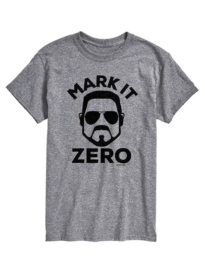 Мужская футболка The Big Lebowski Mark It Zero AIRWAVES — изображение 1 из 2, серый