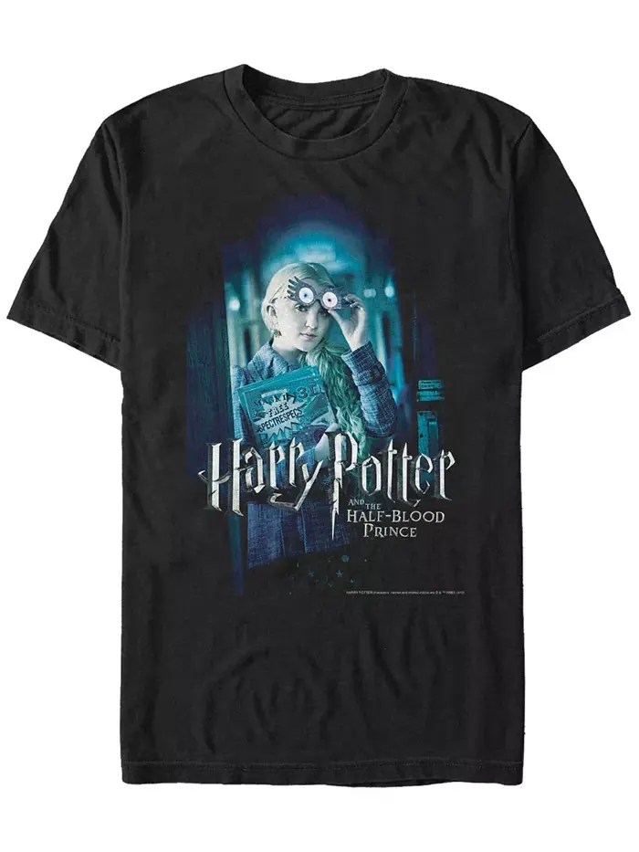 Футболка мужская с коротким рукавом "Harry Potter" — "Полукровка" с портретом Луны Лавгуд Fifth Sun — изображение 1 из 1