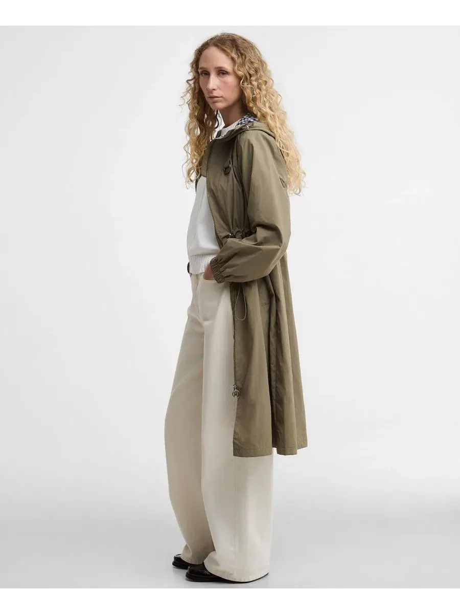 Женская куртка Gracefield Showerproof Barbour — изображение 2 из 6, зеленый