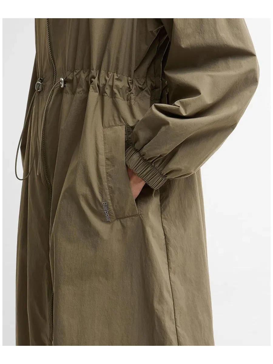 Женская куртка Gracefield Showerproof Barbour — изображение 4 из 6, зеленый