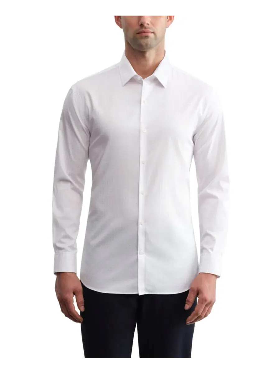Рубашка с длинным рукавом Kinetic Stretch Calvin Klein