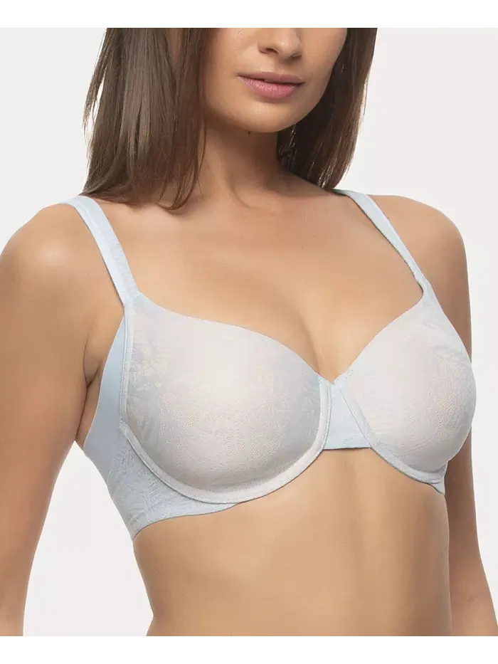 Женский бюстгальтер-футболка Jessamine Side Smoothing Paramour — изображение 2 из 3, голубой