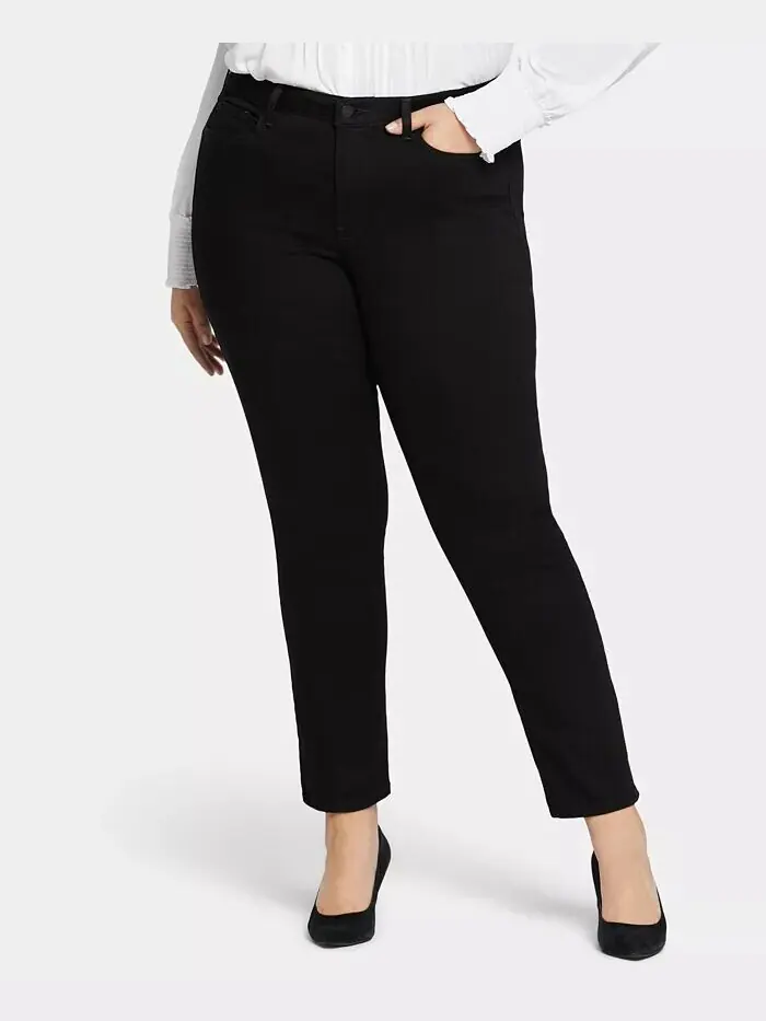 Джинсы Sheri Slim Plus Size NYDJ — изображение 1 из 4, черный