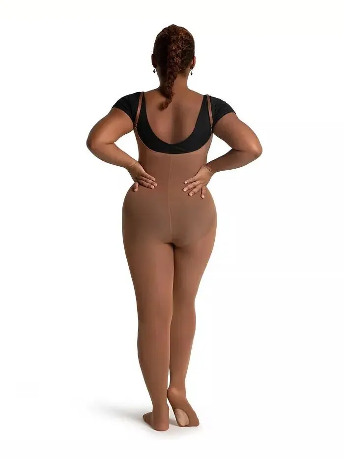 Женские тайтсы-трансформеры Capezio — изображение 4 из 4, зеленый