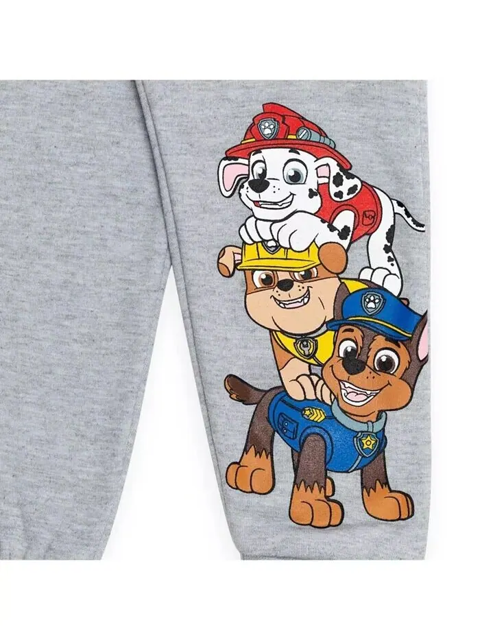 Комплект из 3 флисовых штанов для мальчиков (от 2 лет до 7–8 лет) Paw Patrol — изображение 5 из 6, синий/серый/красный