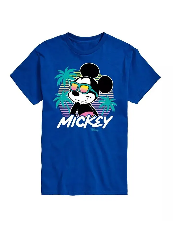 Мужская футболка с коротким рукавом от Hybrid Apparel Disney Mickey AIRWAVES — изображение 1 из 3, синий