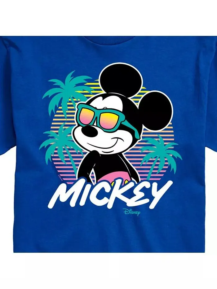 Мужская футболка с коротким рукавом от Hybrid Apparel Disney Mickey AIRWAVES — изображение 3 из 3, синий