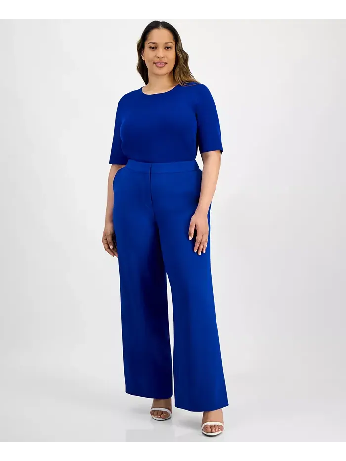 Широкие брюки Plus Size Tahari ASL