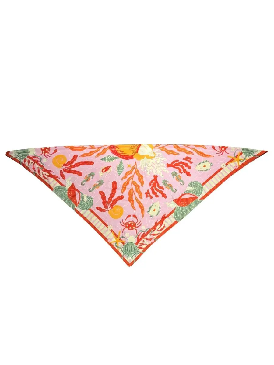 Легкий саронг-парео Mermaid Lightweight Sarong Wrap Marcus Adler — изображение 2 из 3, розовый