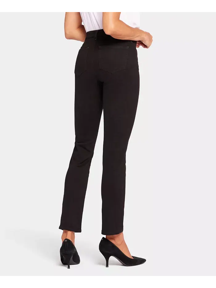 Джинсы Petite Sheri Slim Pull On NYDJ — изображение 3 из 4, черный