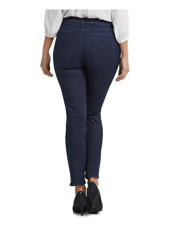Джинсы Petite Sheri Slim Pull On NYDJ — изображение 2 из 4, выцветший