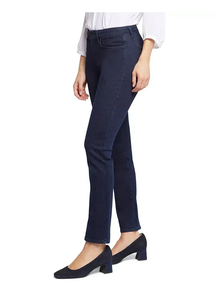 Джинсы Petite Sheri Slim Pull On NYDJ — изображение 3 из 4, выцветший