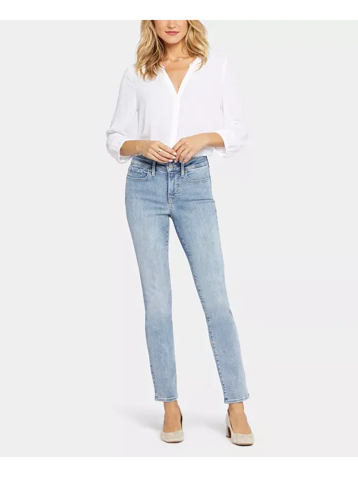 Джинсы Petite Sheri Slim Pull On NYDJ — изображение 1 из 4