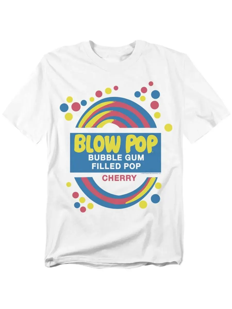 Мужская футболка с логотипом Blow Pop Tootsie Roll — изображение 1 из 3, белый