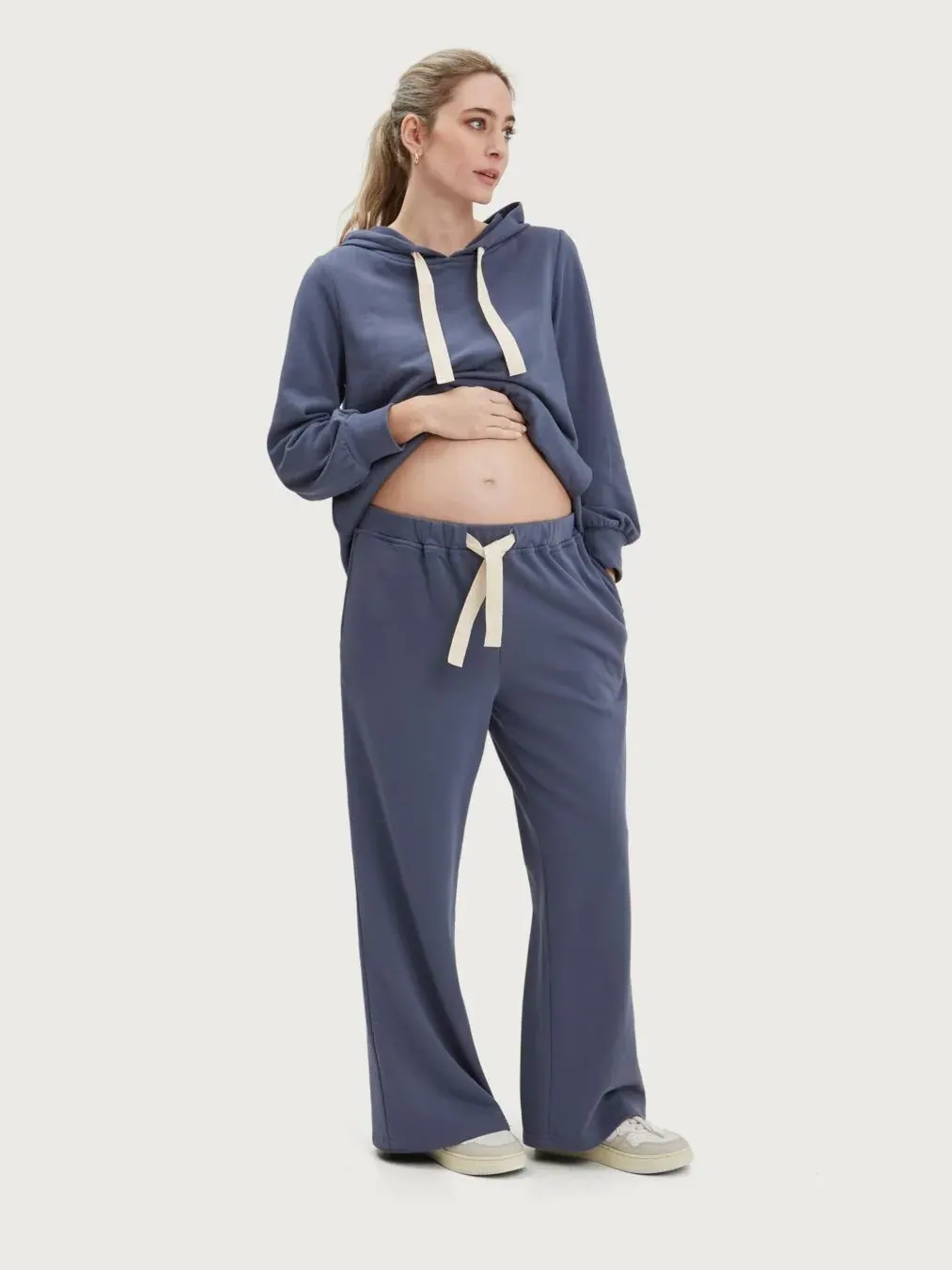 Худи Crosby для медсестер NOM Maternity — изображение 2 из 4, серый