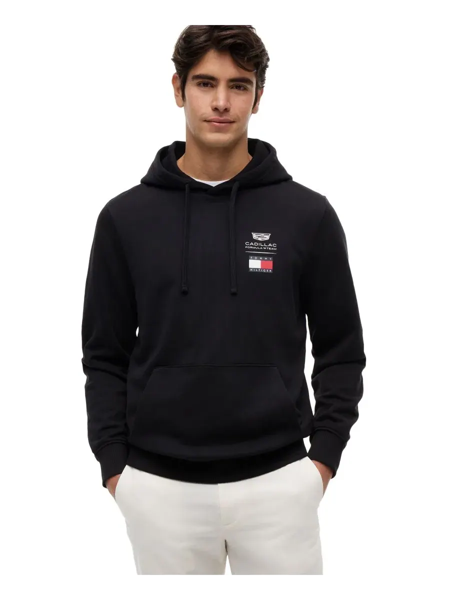 Мужская толстовка с логотипом Cadillac F1, стандартного кроя Tommy Hilfiger