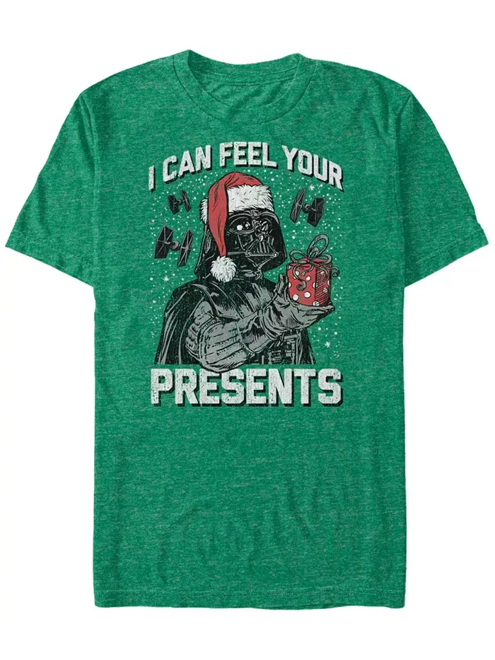 Мужская футболка с коротким рукавом Star Wars Present Danger Fifth Sun — изображение 1 из 1, зеленый