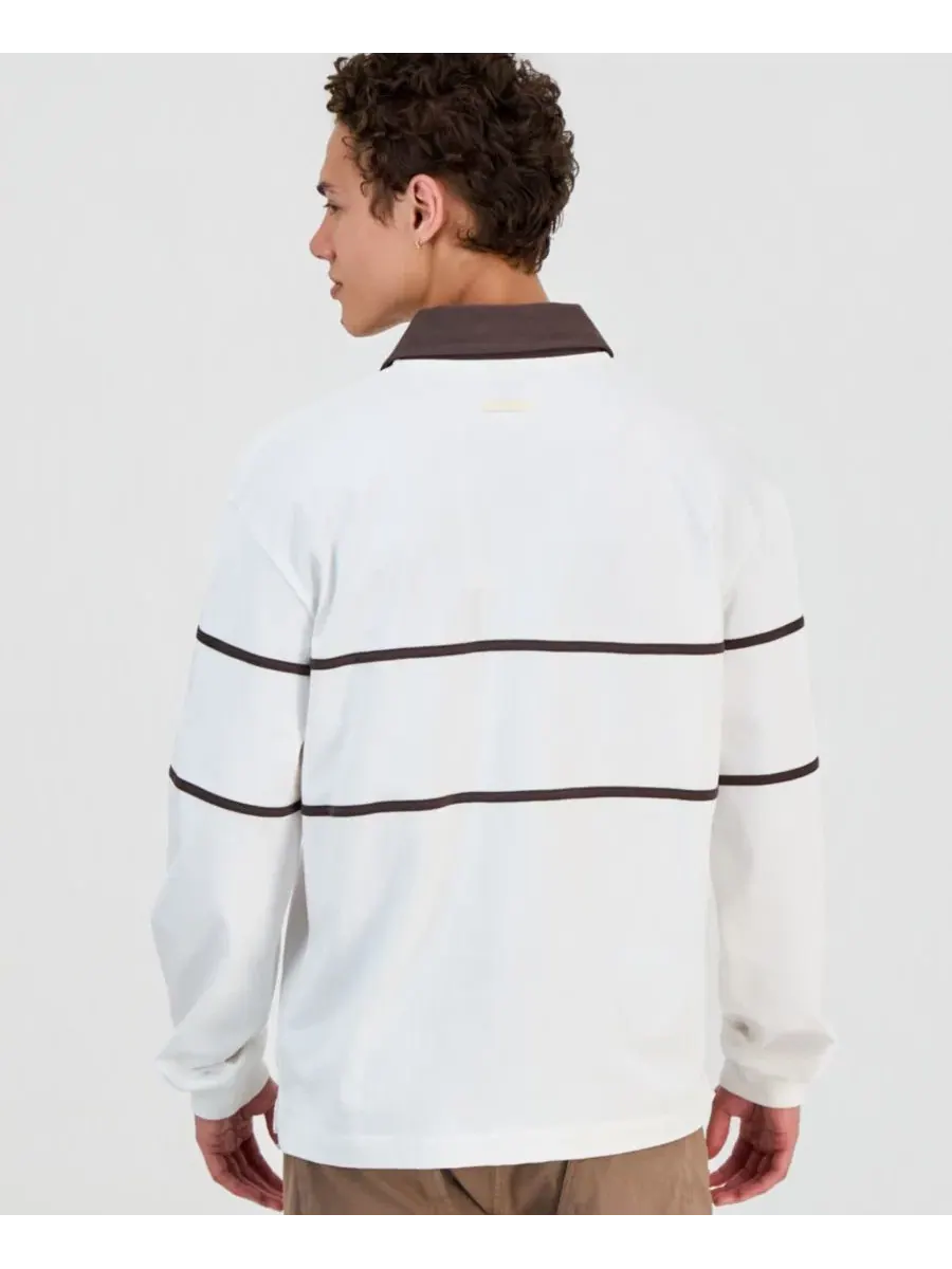 Мужское поло с длинным рукавом Herald Polo GUESS — изображение 4 из 4, белый