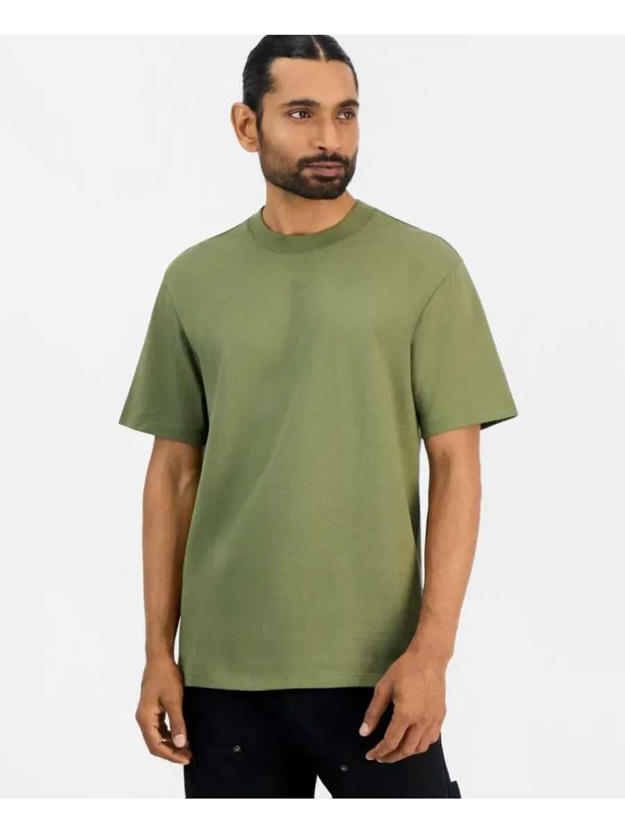 Футболка с принтом Dapolino Heavy Single Jersey Logo Hugo Boss