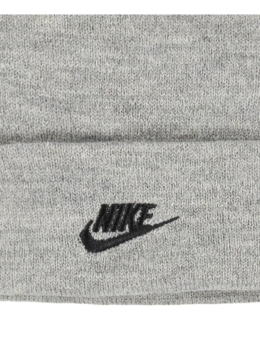 Комплект из шапки и перчаток Nike — изображение 4 из 4, темный серый