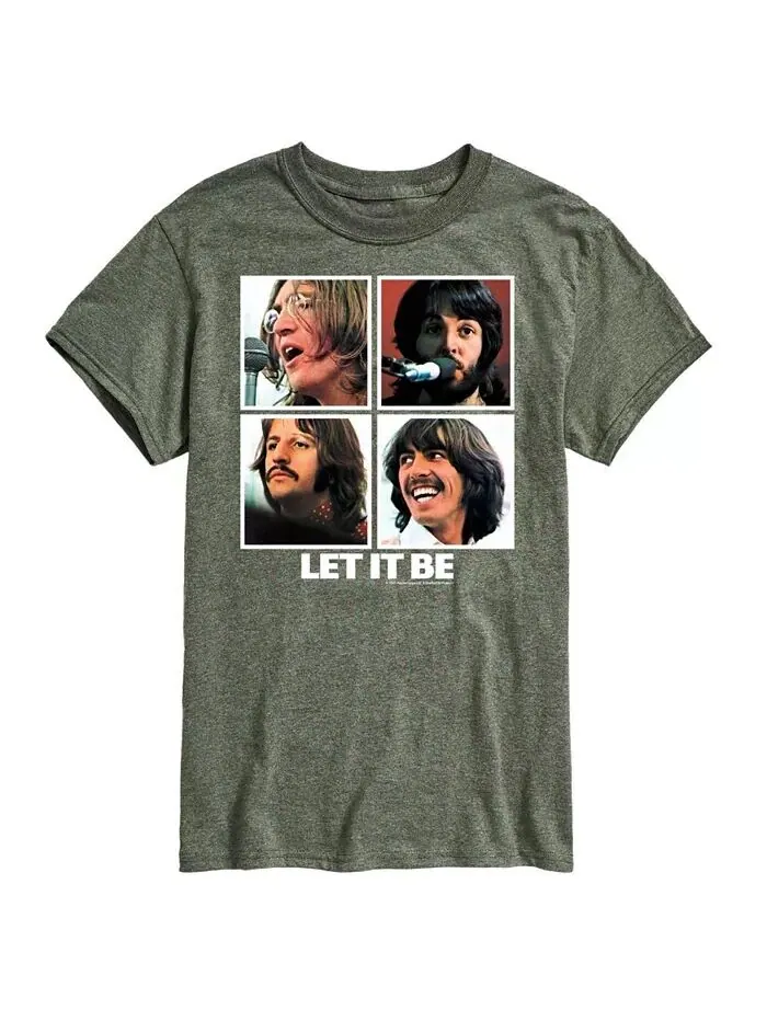 Hybrid Apparel Футболка с короткими рукавами The Beatles Group AIRWAVES — изображение 1 из 3, зеленый