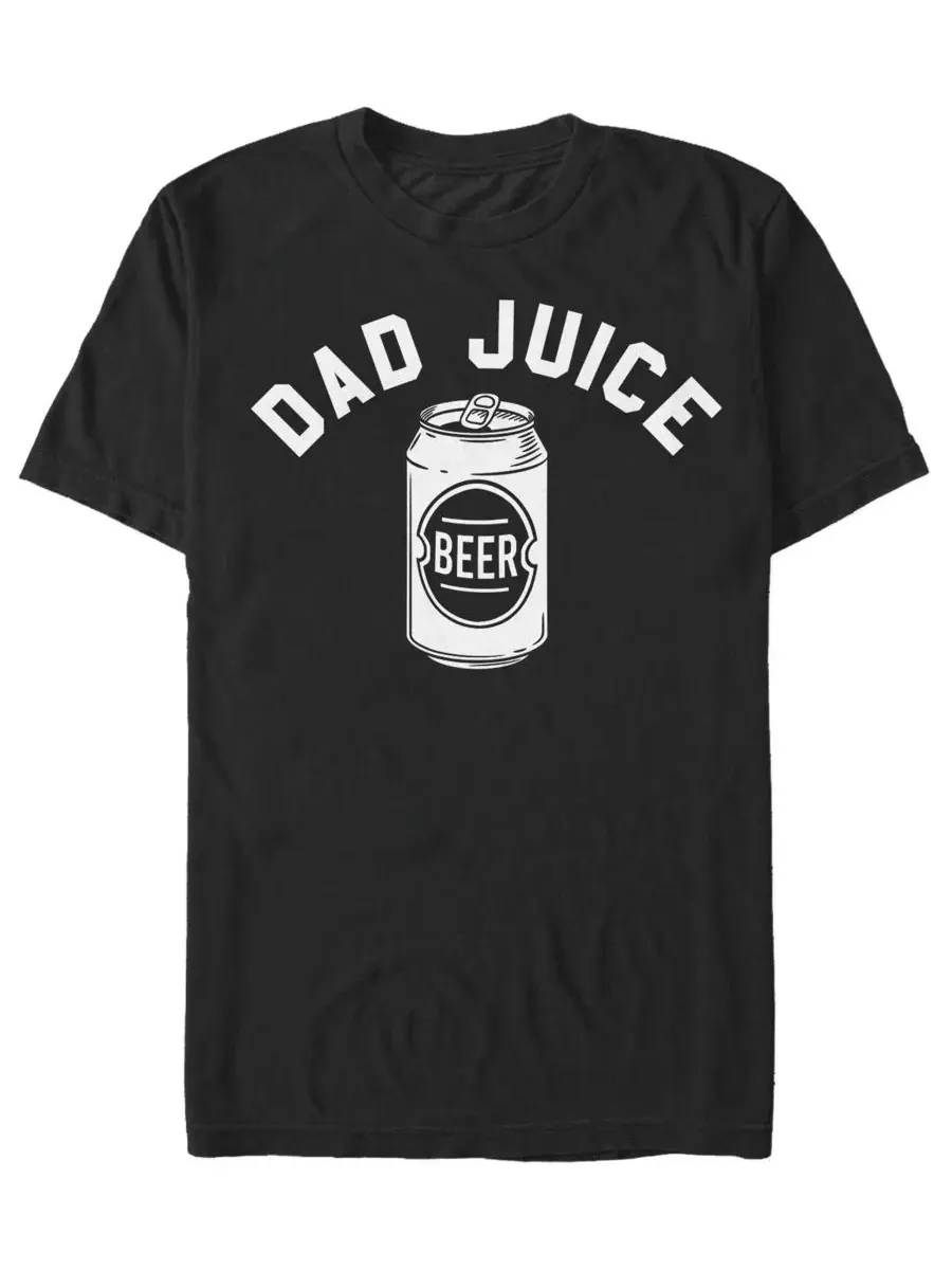 Мужская футболка с коротким рукавом Dad Juice Fifth Sun — изображение 1 из 3, черный