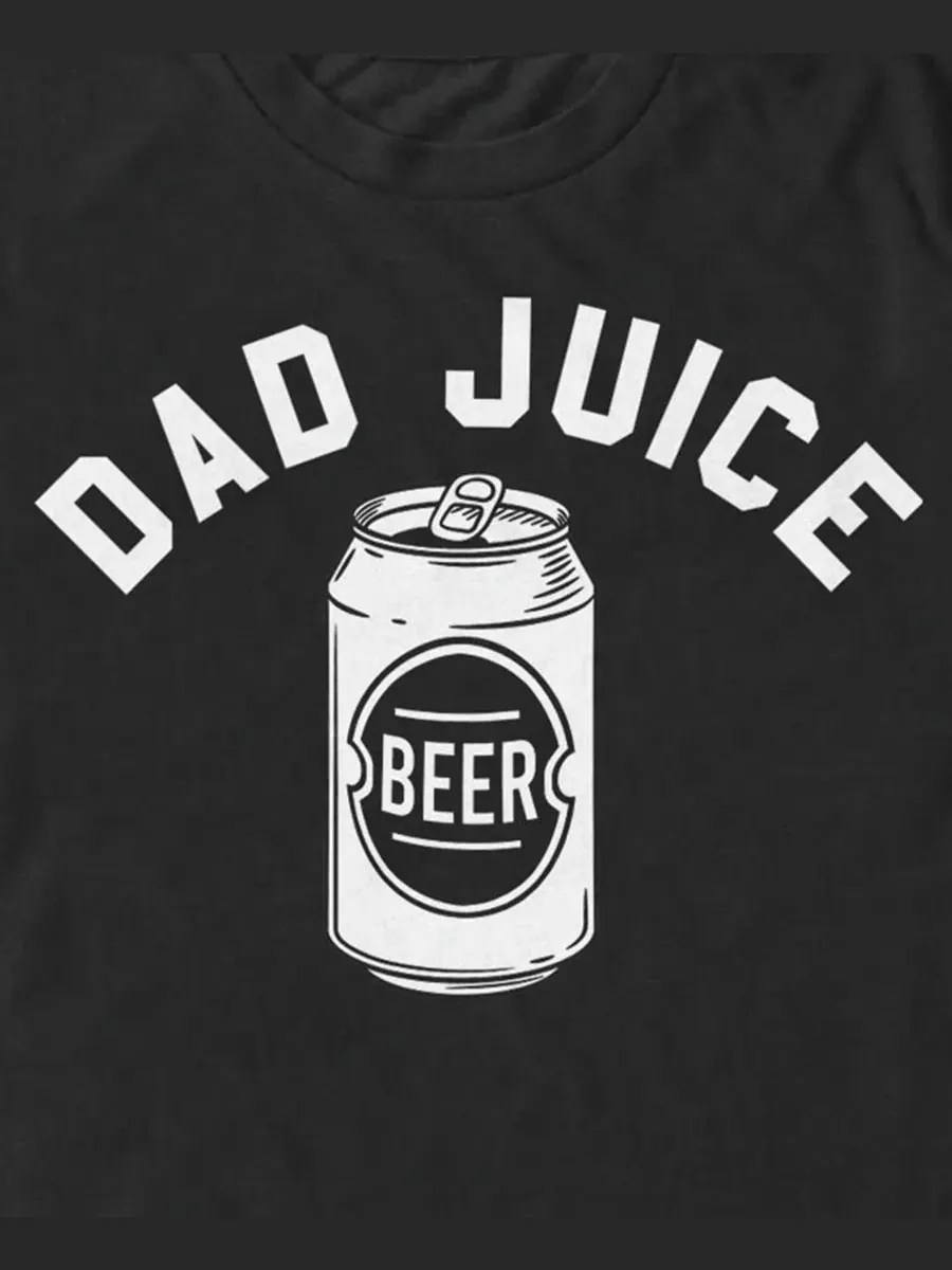Мужская футболка с коротким рукавом Dad Juice Fifth Sun — изображение 3 из 3, черный