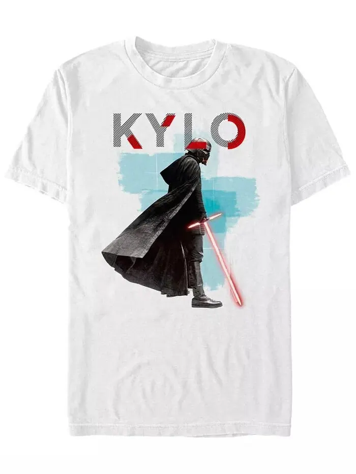 Мужская футболка Star Wars Episode IX Kylo Ren Red Saber Fifth Sun — изображение 1 из 1, белый