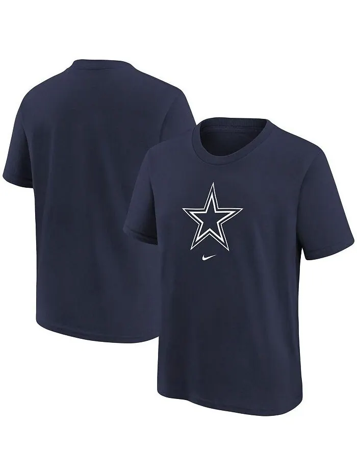 Темно-синяя футболка с надписью Little Boys Dallas Cowboys Team Nike