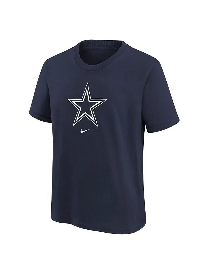 Темно-синяя футболка с надписью Little Boys Dallas Cowboys Team Nike — изображение 3 из 3, темно-синий
