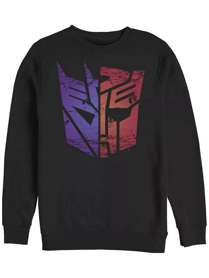 Мужская флисовая толстовка Transformer Split Logo Fifth Sun — изображение 1 из 1, черный