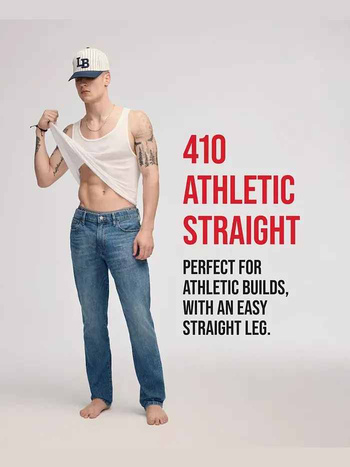 Мужские джинсы 410 Athletic Straight Stretch Lucky Brand — изображение 4 из 4