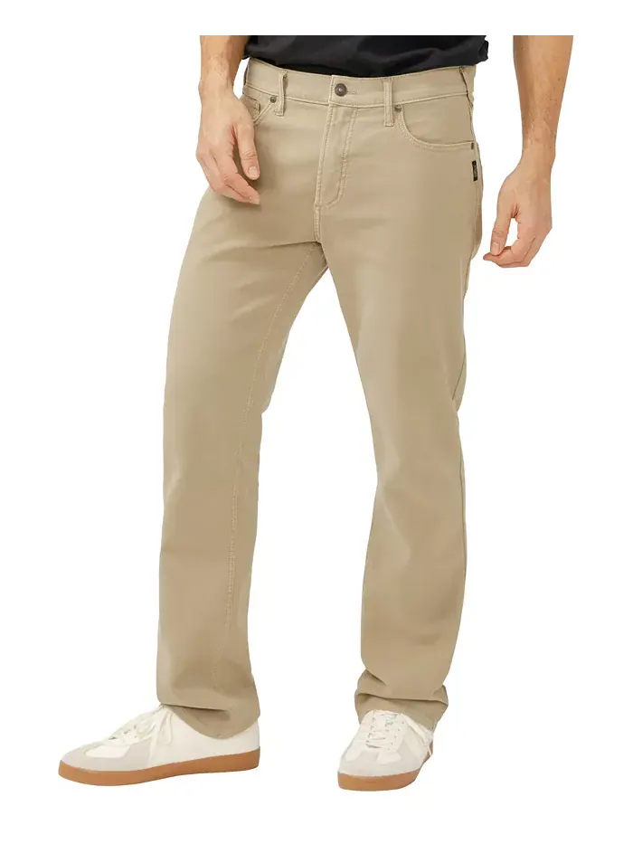 Мужские джинсы Grayson Classic Fit Straight Leg с технологией Flex Silver Jeans Co.