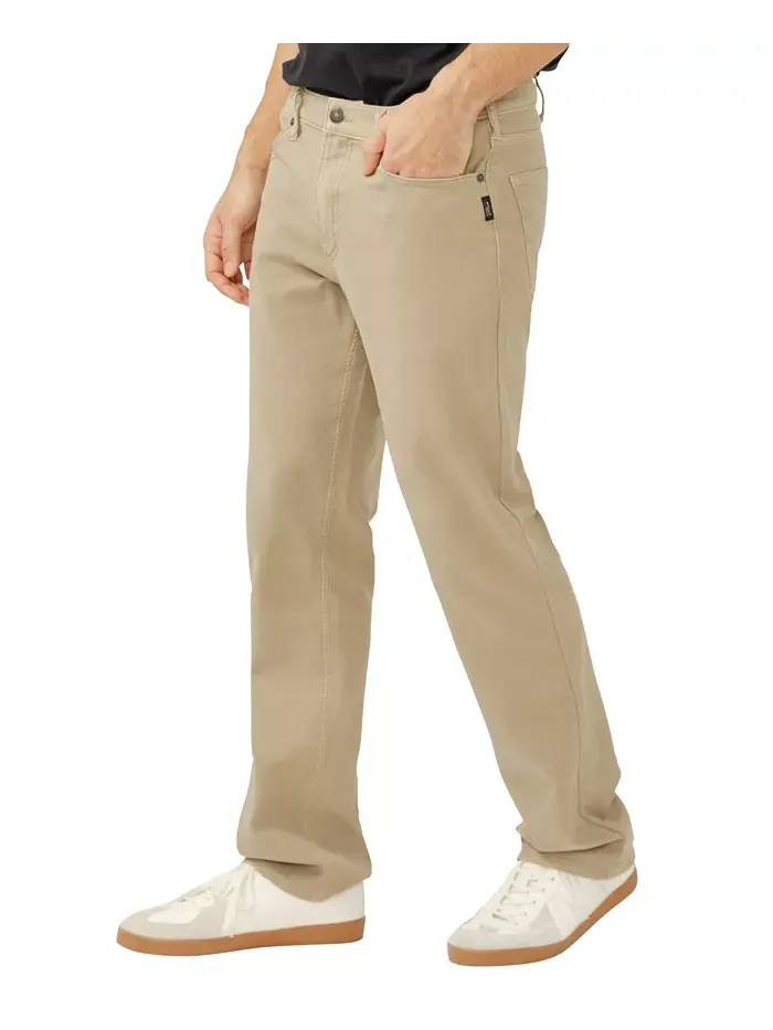 Мужские джинсы Grayson Classic Fit Straight Leg с технологией Flex Silver Jeans Co. — изображение 3 из 3, коричневый